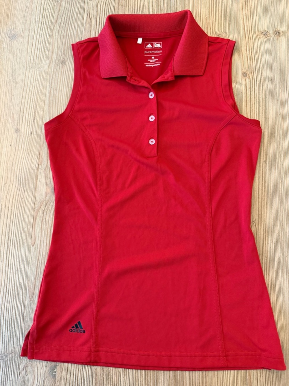 Adidas Puremotion Golf Red Women’s Top size XS